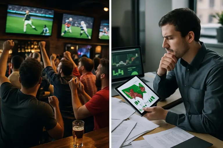Map and analytics screen used to compare regulated betting markets