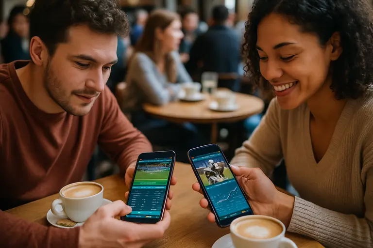 Person comparing sportsbook rules, payment options, and market availability