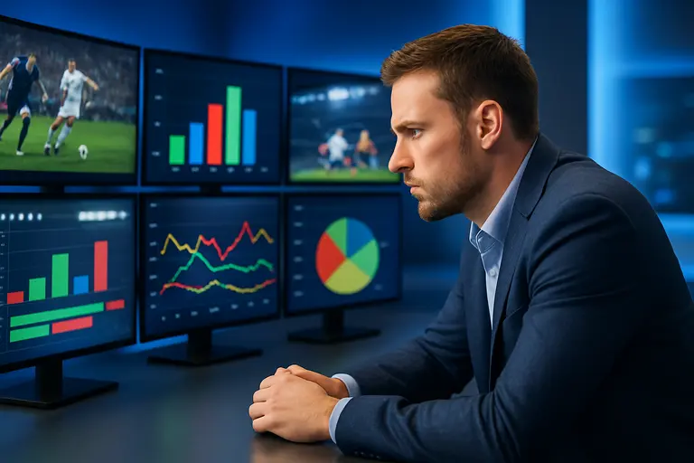 Side-by-side sportsbook market comparison on desktop monitors