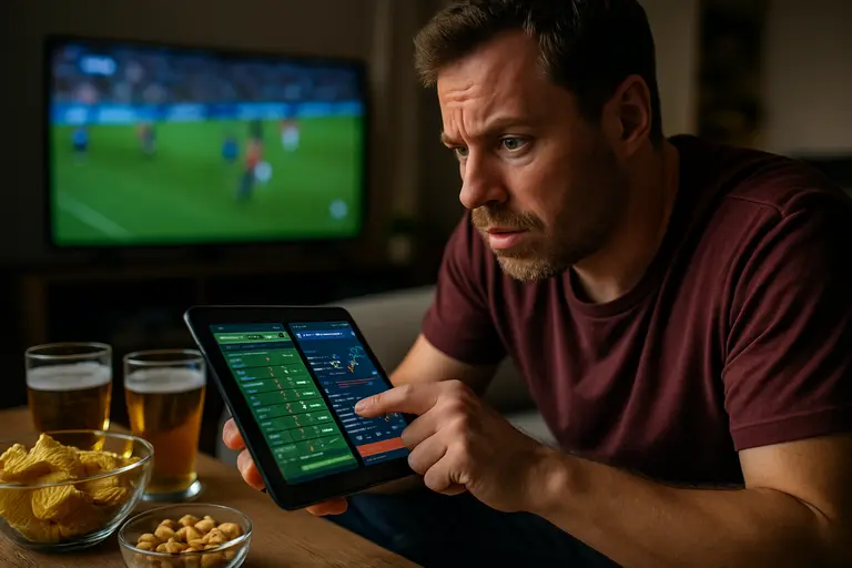 Spreadsheet and odds screens used to compare sportsbook market depth