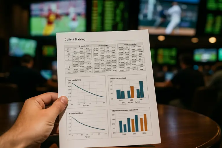 Spreadsheet showing cohort metrics for sportsbook users before NFL Week 1