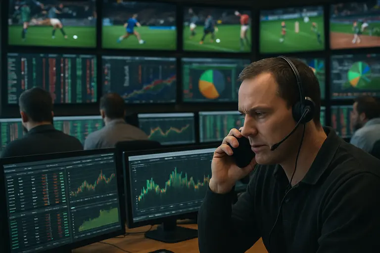 Analyst comparing sportsbook snapshots before a football game