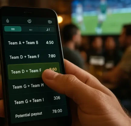 Analyst reviewing combo contracts data across parlay and event markets