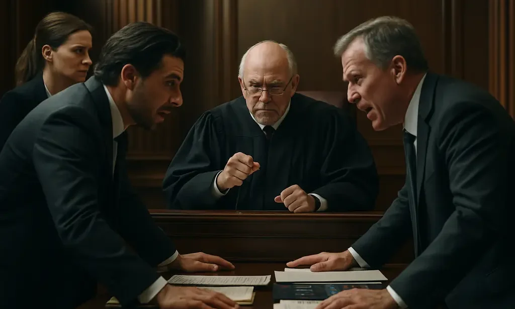 Prediction market rulings reviewed beside sports betting charts and court documents