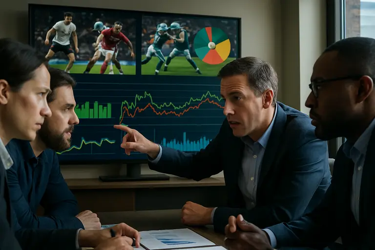 Spreadsheet with wagering metrics and notes beside a laptop
